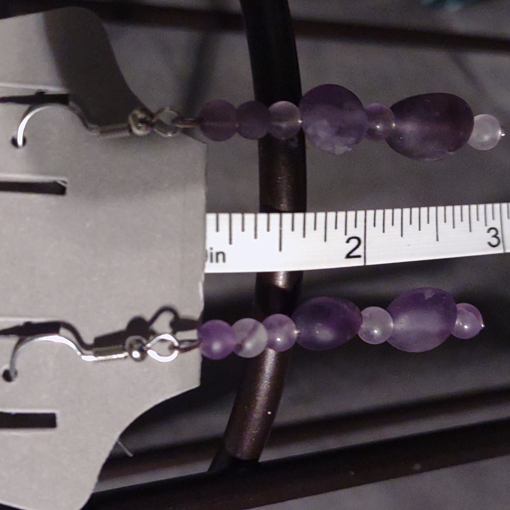 Beaded earrings - Picture 3 of 3